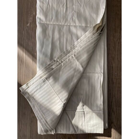 Fieldcrest Damask Queen Bedroom Flat Top Sheet - Picture 4 of 5